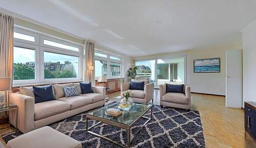 Wohnzimmer_visualisiert - 3 Zimmer Etagenwohnung zum Kaufen in Berlin