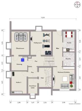 GR KG u Souterainwhg. - 