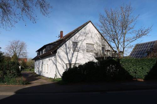 Ansicht Süd Ost - MFH, voll vermietet, 4 Wohneinheiten m. Garten in Werste!