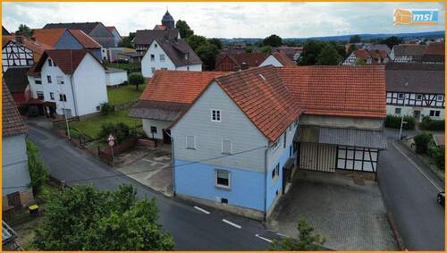 Blick auf den Hausgiebel - 