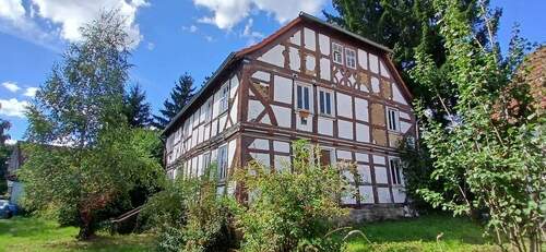 Ansicht A) ehem. Forsthaus - 