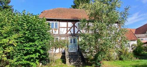 Ansicht A) ehem. Forsthaus - 
