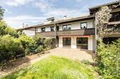 Die Gartenseite des Hauses - 5 Zimmer Reihenmittelhaus in München