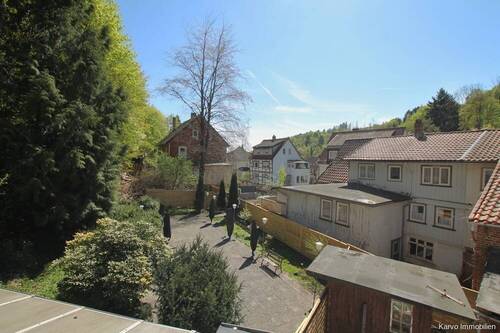 Blick vom Balkon - Hotel, Pension, Gasthof in Bad Grund (Harz) zum Kaufen