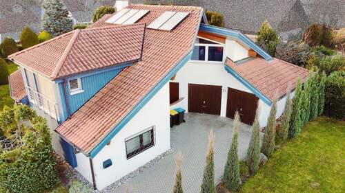 Ansicht Drohne - 7 Zimmer Einfamilienhaus zum Kaufen in Bad Wurzach