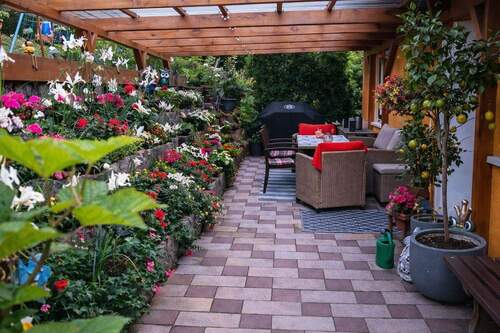 überdachte Terrasse - 