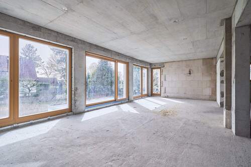 Wohnzimmer - 3 Zimmer Etagenwohnung zum Kaufen in Berlin / Frohnau