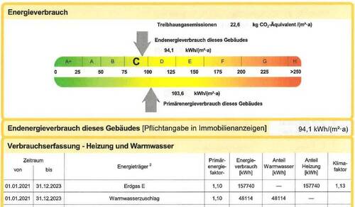 Energieausweis - 