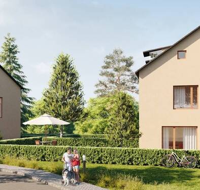 Ostansicht Starnberg - 6 Zimmer Doppelhaushälfte in Starnberg