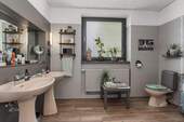 Bad mit Wanne 11,32 m² - 