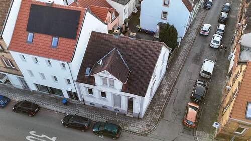 Straßenansicht - Haus mit Potenzial in ruhiger Innenstadtlage von Kaiserslautern