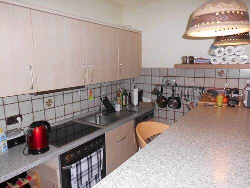 Küche-Baransicht - 2 Zimmer Etagenwohnung in Friedrichskoog