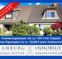 Komplettes Doppelhaus (beide Hälften) aus 1985 auf Erbpacht bis 2078 in 24558 Henstedt-Ulzburg