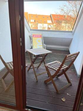 Loggia - 2 Zimmer Etagenwohnung in Leipzig