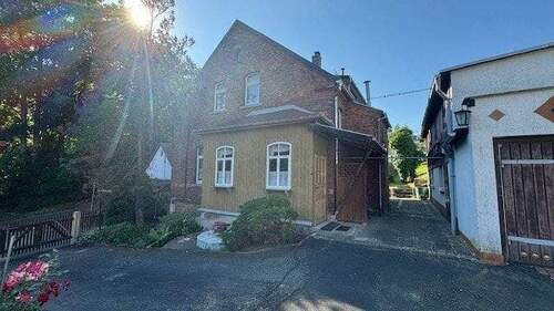 Ansicht Giebelseite Eingang - 