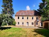 Ansicht Haupthaus - Ehemaliges Pfarrhaus mit sehr schönem Garten in Riesa OT