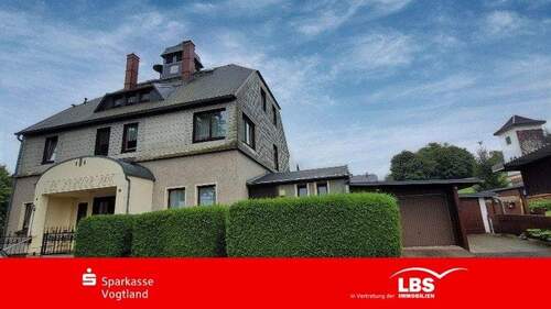 Frontansicht Haus - Wohnhaus mit Geschichte und Stil!