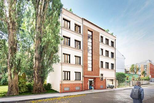 Ansicht Strasse - Grundstück in Leipzig