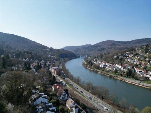 Ausblick Richtung Westen - 9 Zimmer Mehrfamilienhaus, Wohnhaus in Heidelberg