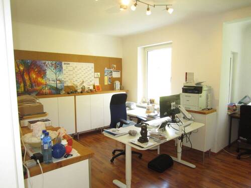 BLICK IN DAS ARBEITSZIMMER - 