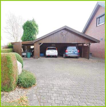 Carport - 4 Zimmer Einfamilienhaus zum Kaufen in Sauensiek / Revenahe