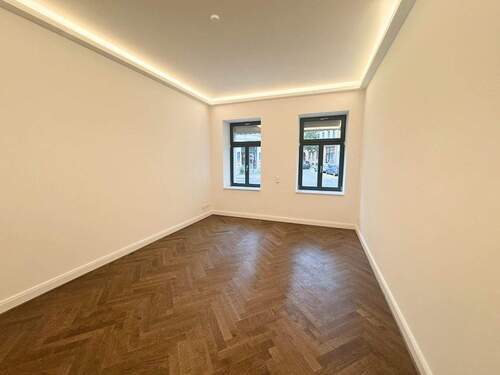 Wohnzimmer - 2 Zimmer Etagenwohnung zur Miete in Leipzig