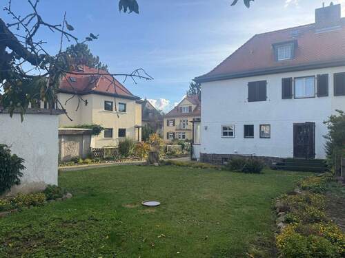 Hausansicht, Garten - 