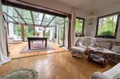 Wohnzimmer und Wintergarten - 