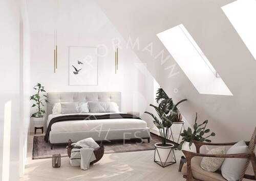 Schlafzimmer - 3 Zimmer Etagenwohnung in Düsseldorf