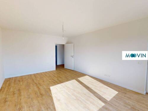 Ansicht II: Wohn- und Esszimmer - Etagenwohnung mit 68,10 m&sup2; in Neumünster zur Miete