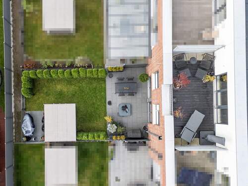 Luftbild - 5 Zimmer Reihenmittelhaus in Winsen (Luhe)