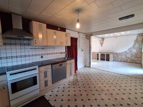 großer Wohn-Essbereich - 