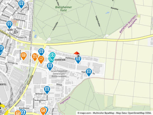 Geolyzer Kartenausschnitt - 