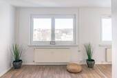 Wohnbereich Vergleichswohnung - Bezugsfertige Singlewohnung am Brühl-Boulevard
