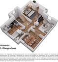 Grundriss 1. Obergeschoss - 