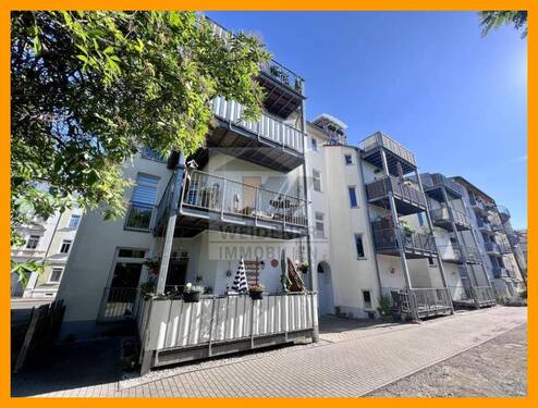 Ansicht - Große 2-Raum EG Wohnung in Gera-Debschwitz mit Balkon!