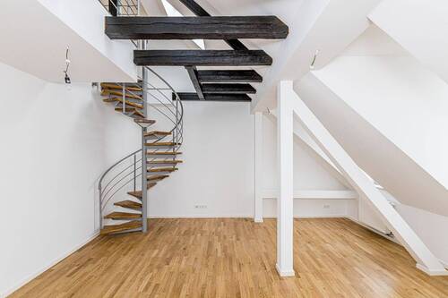 Moderne Dachgeschosswohnung - Modern & gemütlich - 47 m² im Denkmalbau