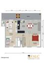 Grundriss OG - Wohnbereich 2 - 
