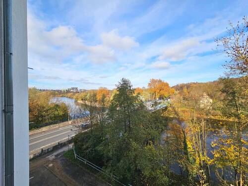 Ausblick vom Wintergarten - 