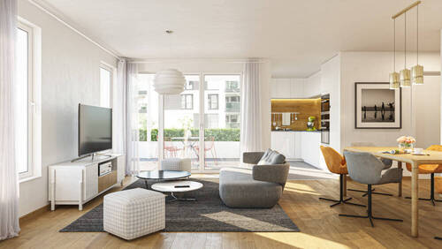 Wohnbeispiel A0.5 - Geräumige 2 Zimmer im Herzen des ehemaliges LGS-Geländes!!