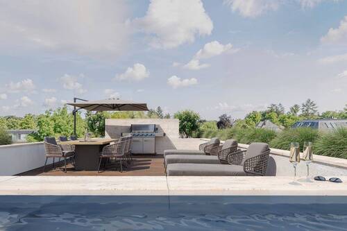 Dachterrasse - AIGNER - Über den Dächern Harlachings - Exklusives Penthouse mit 360°-Panoramablick