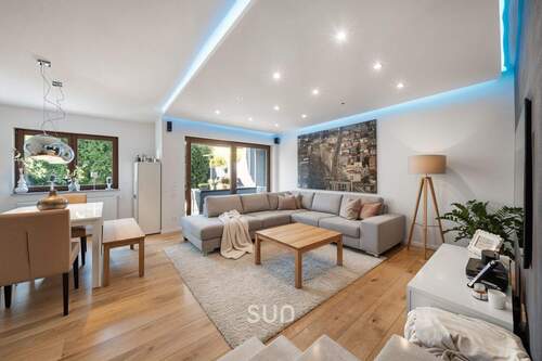 MODERNES WOHNZIMMER - (Einrichtungsbeispiel) - 5 Zimmer Reihenmittelhaus in Friedrichsdorf