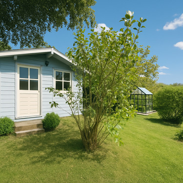 Ansicht Gartenhaus.png - 5 Zimmer Einfamilienhaus in Schwerte