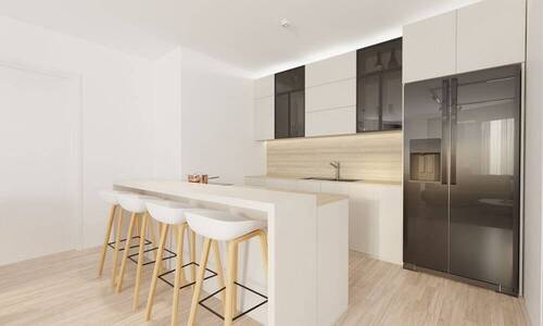 Wohnung 1 - Küche - 