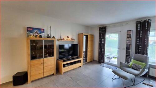 Wohnzimmer - Reihenmittelhaus mit 138,00 m² in Straubenhardt zum Kaufen