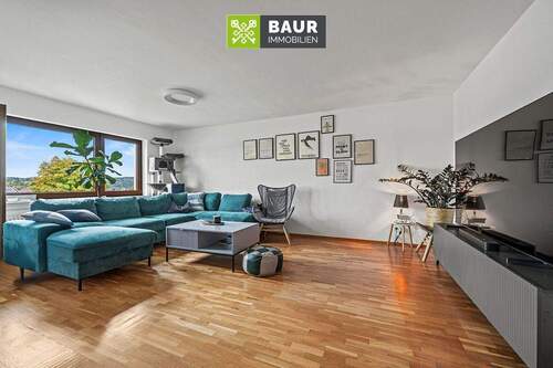 Wohnbereich - Geräumige 4 Zi. Wohnung mit Weitblick über Gammertingen