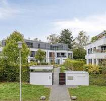 Traumhafte Rheinlage: Erdgeschosswohnung mit großem Garten, 3 Terrassen und Tiefgaragenstellplätzen - Düsseldorf Benrath Urdenbach