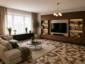 Wohnen OG - virtually staged - 