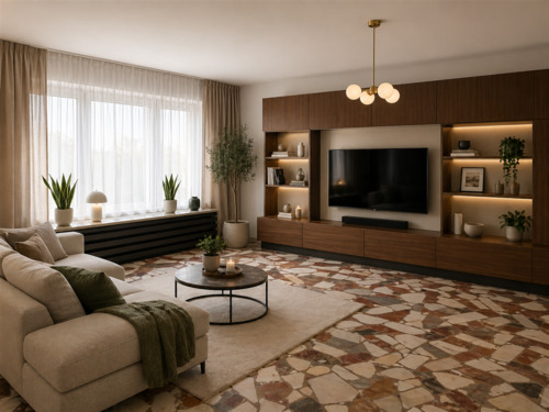 Wohnen OG - virtually staged - 