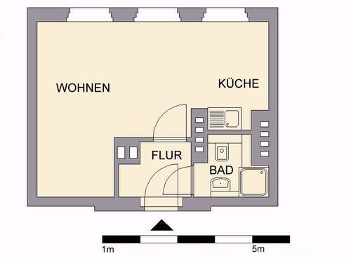 Bild 4 - Etagenwohnung mit 30,90 m² in Chemnitz zur Miete